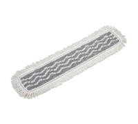 Vikan 549560 Damp 42 Mop, Hook & Loop, 60 cm Tamaño del Sistema VEC, Gris, Caja de 5