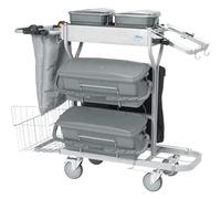 Vikan 580311 Carro de Limpieza Compacto Plus, 40 cm Tamaño del Sistema VEC, Gris