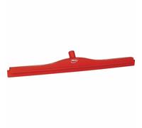 Vikan 77154 Escobilla de Goma, Ultra higiene, Hoja Dbl, 71.1 cm PP/RB RD, Rojo