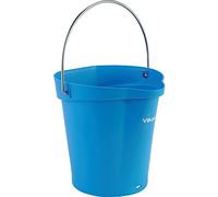 Vikan - Cubo de higiene - Con pico vertedor - Graduación de medidas - Azul - 6L