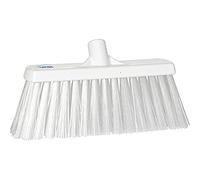 Vikan - Escoba de higiene - Fibras extra duras - Blanco - 30cm.