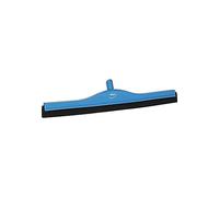 Vikan, Escobilla azul, cabeza fija, suelo, 28 pulgadas, PP/RB, 7755