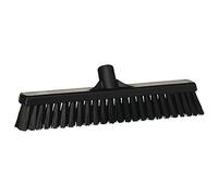 Vikan - Higiene - Cepillo combinado - Fibras duras/suaves - Negro