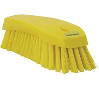 Vikan - Higiene - Cepillo de trabajo grande - Fibras duras - Amarillo
