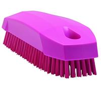 Vikan - Higiene - Cepillo para uñas - Fibras duras - 130 mm - Rosa