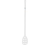 Vikan - Higiene - Espátula de mezcla - Con hoja perforada - Mango largo - Ø31mm - 1200mm - Blanco.