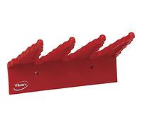 Vikan - Higiene - Estante para colgar - Polipropileno - Rojo