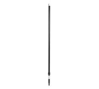 Vikan - Higiene - Mango telescópico - Aluminio - Negro - 157,5-278 cm