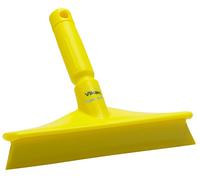 Vikan Rasqueta de agua con minipalo 245 mm Limpiacristales de ultra higiene Amarillo UE 20 unid.