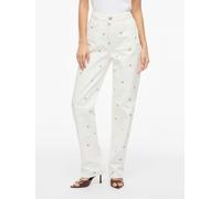 Vikelly Cintura Alta Jeans Straight Fit 36