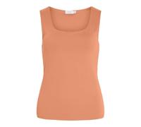 Vikenza - Camiseta sin Mangas de Cuello Redondo S/L, Naranja cadmio, L