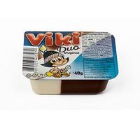 VIKI DUO Snack: Choco Bicolor 600g, Viki Protein 250g, Viki Krema 350g, Viki Duo 1000g, 20g, 40g, 380g - Confezione Varia Deliziosa e Nutriente (VIKI DUO 40g)