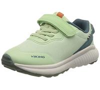 Viking Aery Dal Low, Zapatos para Caminar, Unisex niños, Blue Green/Light Green, 20 EU