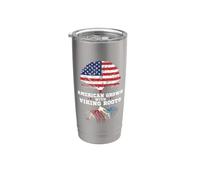 Viking American American Grown With Viking Roots Vaso térmico de acero inoxidable de doble pared