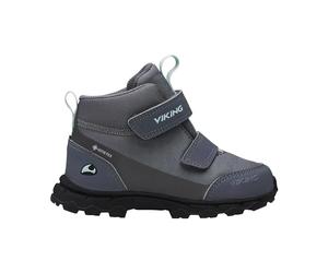 Viking As k Mi d F GTX, Zapatos para Caminar, Unisex Niños, Light Green, 26 EU