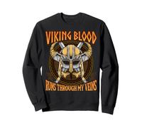 Viking Blood Runs Through my Veins Norse Nordic Mythology Sudadera
