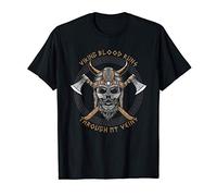 Viking Blood Runs Through My Veins Viking Camiseta