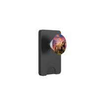 Viking Cat Riding Dinosaur Cat Humor Cats Lover PopSockets PopWallet para MagSafe
