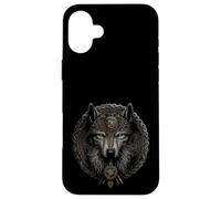 Viking Celtic Fenrir Wolf Femenino, Masculino Carcasa para iPhone 16 Plus