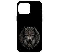 Viking Celtic Fenrir Wolf Femenino, Masculino Carcasa para iPhone 16 Pro MAX