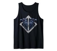 VIKING CELTIC HUGINN & MUNINN ODIN'S NORSE MITOLOGY RAVENS Camiseta sin Mangas