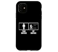 Viking Chess Your Brother My Brother Sister Funny Kubb Carcasa para iPhone 11