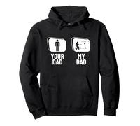 Viking Chess Your Dad My Dad My Dad Hija Son Funny Kubb Sudadera con Capucha