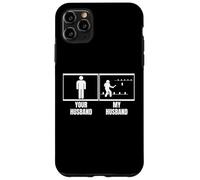 Viking Chess Your Husband My Husband Funny Kubb Carcasa para iPhone 11 Pro MAX