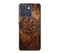 Viking Compass Wood Funda Carcasa Case para Motorola Edge 70