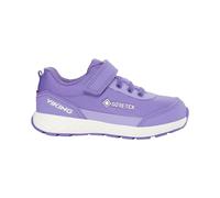 Viking Fun GTX 1v - Tenis para Caminar para niña, Blanco Violeta, 28 EU