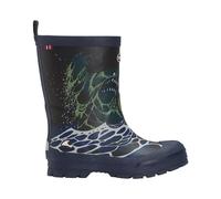 Viking Jolly Print Warm, Botas de lluvia Unisex niños, Blue Multi 32 EU