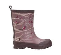 Viking Jolly Print Warm, Botas de lluvia Unisex niños, Dusty Pink 26 EU