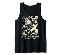 Viking Lucha contra el cáncer de pulmón - Norse Every Breath A Victory Camiseta sin Mangas