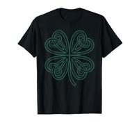 Viking nórdico San Patricio trébol Celta Retro Camiseta