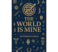 Viking Notebook - Norse Runes Journal (6x9, Hardcover) | The World Is Mine Series: viking rune Notebook with golden norse runes with motivational quotes