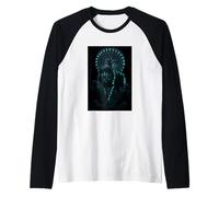 Viking Odin Hugin & Munin Vegvisir - Regalos Vikingos Camiseta Manga Raglan