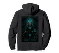 Viking Odin Hugin & Munin Vegvisir - Regalos Vikingos Sudadera con Capucha