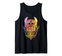 Viking Odin Raven Warrior Norse Mythology Color Casco Arte Camiseta sin Mangas