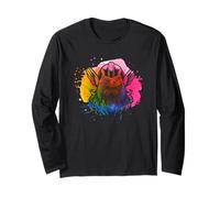 Viking Odin Raven Warrior Norse Mythology Color Casco Arte Manga Larga