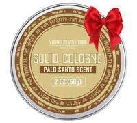 Viking Revolution Palo Santo Men Solid Cologne Men 2 Oz - Perfume con Palo Santo para Hombres - Balm de Cuidado para Hombre Viaje (1 paquete)