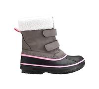 Viking Ro g n e , Botas de Nieve, Unisex niños, Charcoal/Magenta, 23 EU
