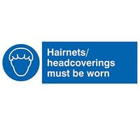 Viking signos mh204-l31-v "redes para el cabello/Tocados Must Be Worn" ", vinilo, 100 mm H x 300 mm W