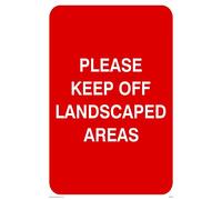 Viking signos pc538-a4p-v "por favor Keep Off áreas ajardinada" signo, vinilo, 300 mm H x 300 mm W