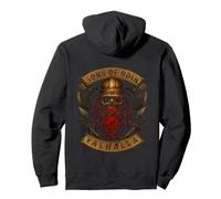 Viking Skull with Helmet and Beard - Sons of Odin - Valhalla Sudadera con Capucha