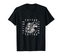 Viking Tattoo Valhalla Berserker Vikingo Odín Thor Regalo Camiseta