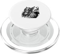 Viking Tattoo Valhalla Berserker Vikingo Odín Thor Regalo PopSockets PopGrip para MagSafe