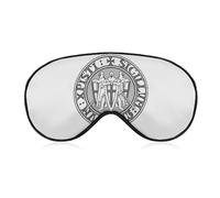 Viking Three Templars Warrior Crusader Eye Patch - Antifaz para dormir para hombres, mujeres, adolescentes, niños, para dormir por la noche, comodidad para viajes, yoga, siesta