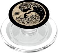Viking Tree Yggdrasil Odin Norse Mythology Midgard Thor PopSockets PopGrip para MagSafe