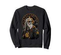 Viking Viking Viking Mitología nórdica Dios Odin Raven Guerrero nórdico Sudadera