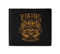 Viking Warrior - Cartera para hombre, monedero divertido para mujer, bonito tarjetero